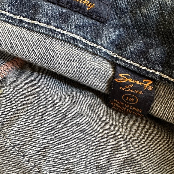 seven7 LUXE skinny jeans 18w - Picture 4 of 4